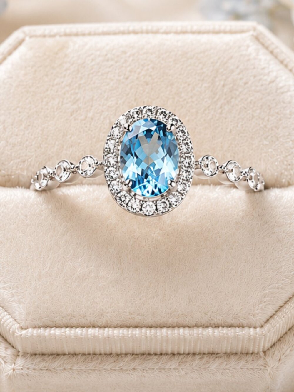 Ocean Aura Paraiba Ring